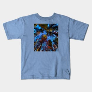 Looking up on an autumn day Kids T-Shirt